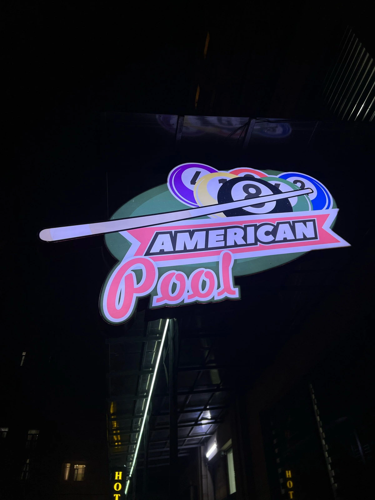 American pool, бильярдный клуб