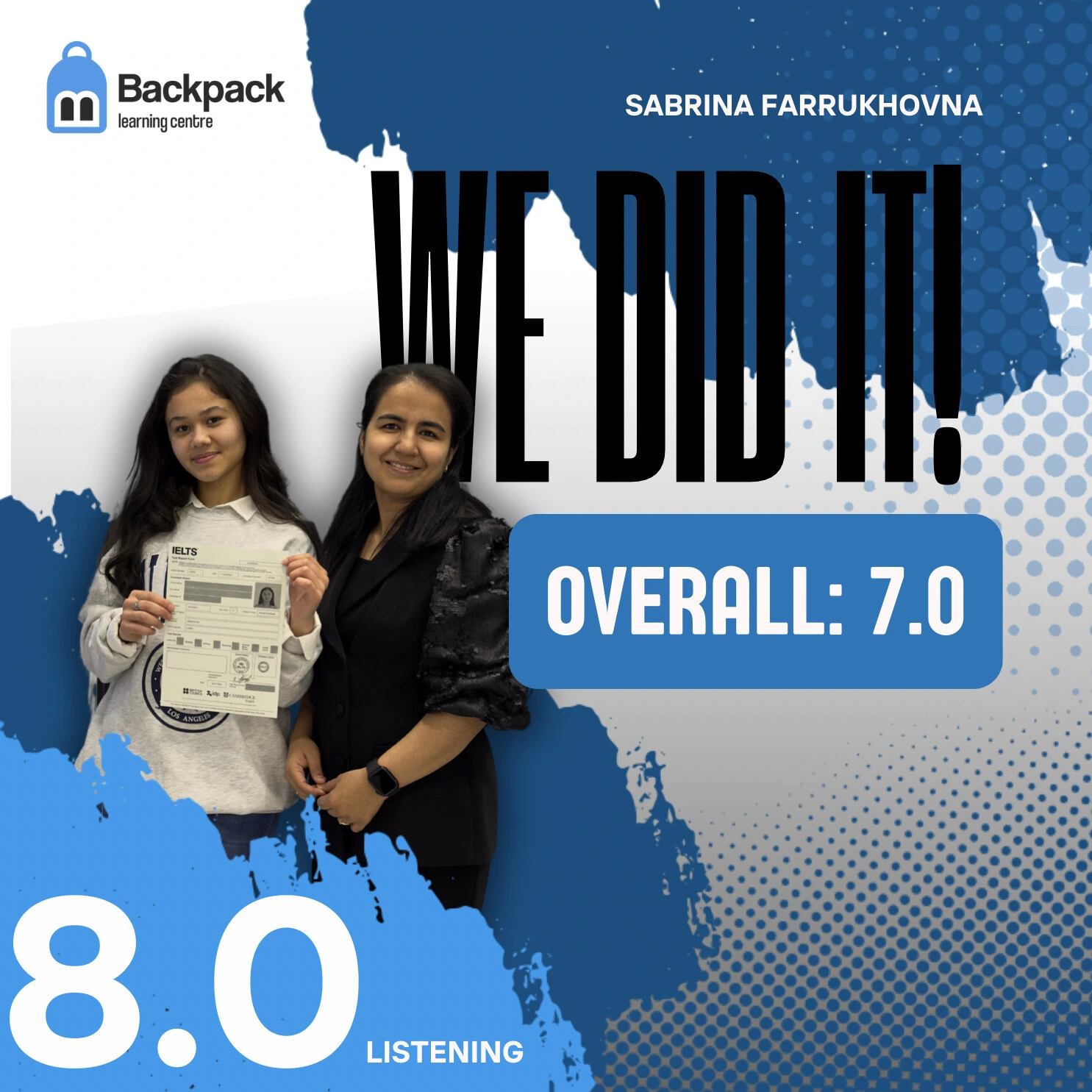 Backpack learning centre