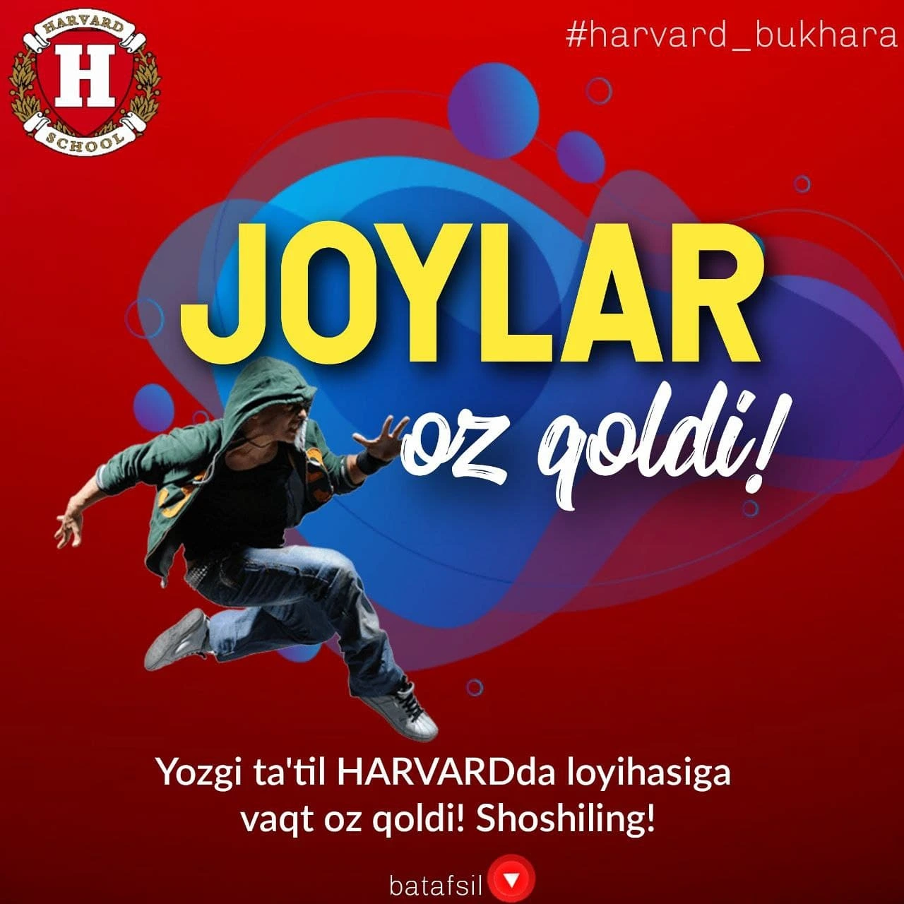 Harvard school, учебный центр