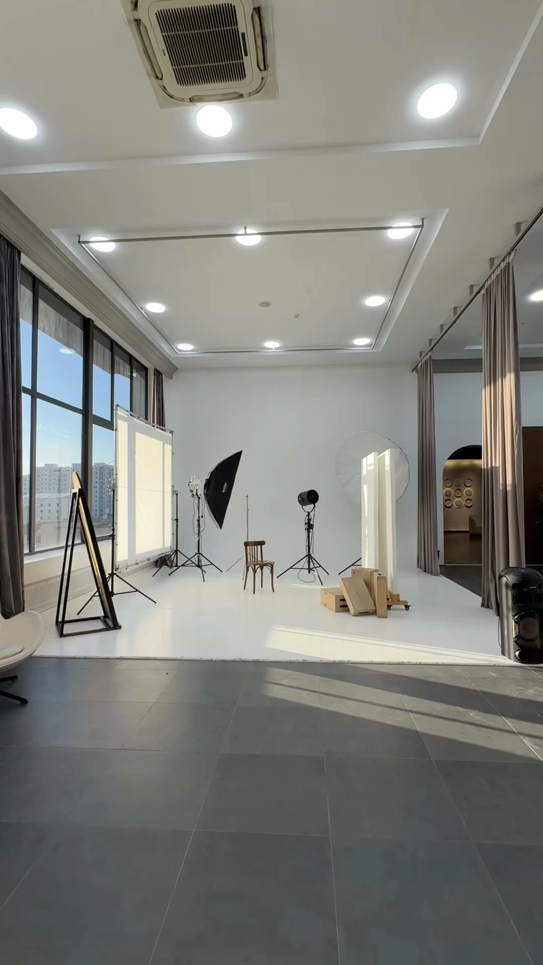 Modern studio