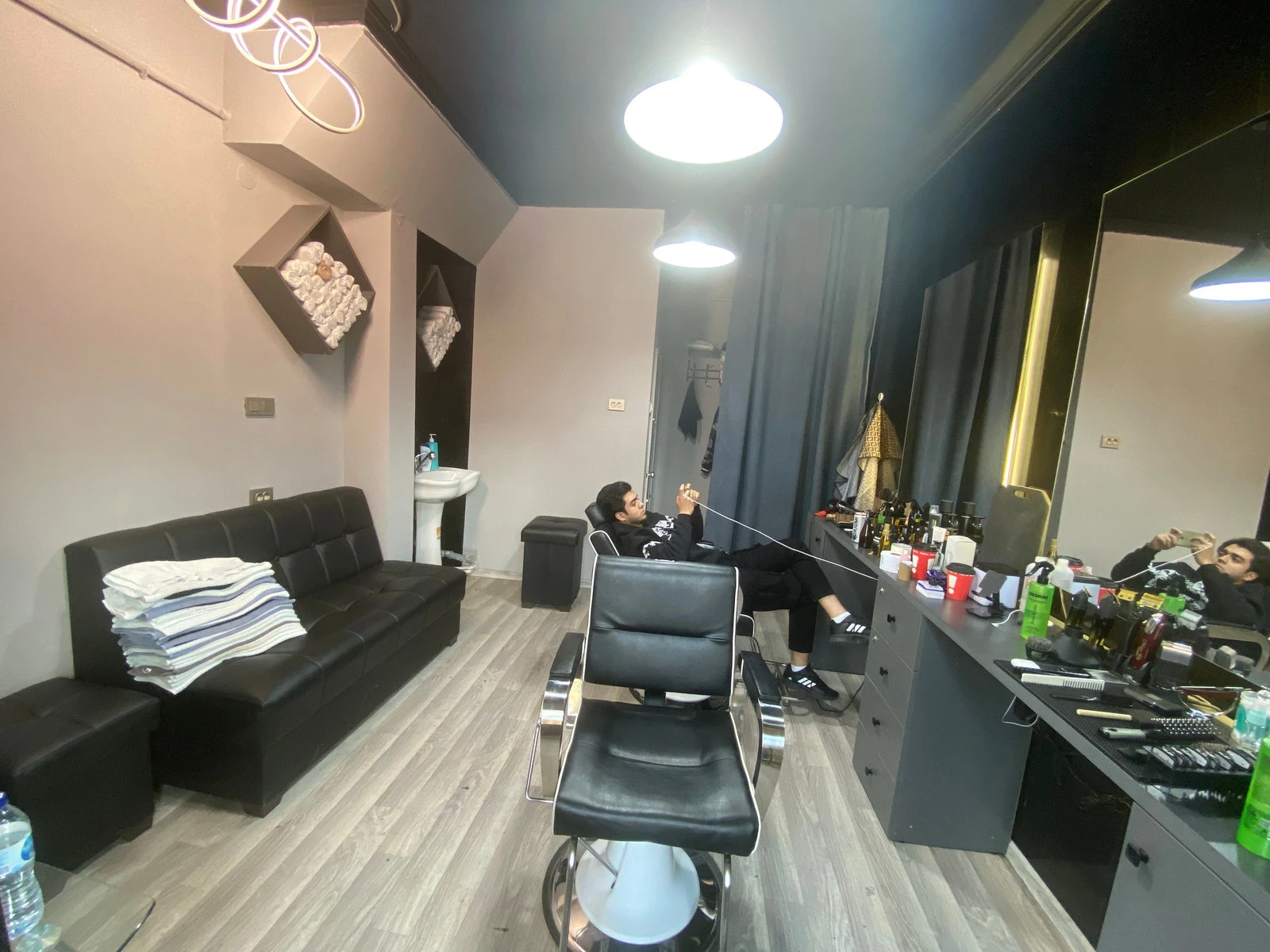 Two barbers